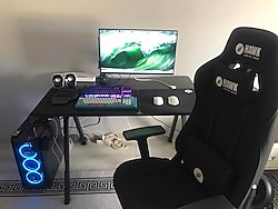 GAMİNG PC+MONİTÖR(280HZ)+MASA+SANDALYE(HAWK)+GAMİNG EKİPMANLAR