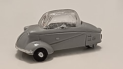 IMU 1:87 Messerschmitt KR200 Gri - Sıfır Kutulu Model