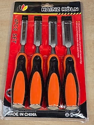 İskarpela takımı 4 parça