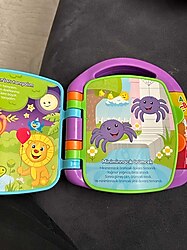 Fisher price eğitici kitapçık