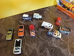 Hot Wheels 10 lu lot