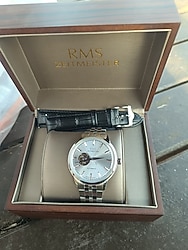 RMS ZEITMEISTER ORJİNAL OTOMATİK PİLSİZ ÇALIŞIR SIFIR KUTUDA KOL SAATİ