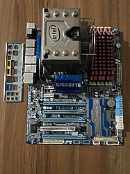 GİGABYTE GA-X58A-UD5/İ7-X980/FAN/24 GB DDR3