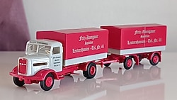 MAN 750 Fritz Zwengauer 1:87 Albedo Kutusunda & Sıfır