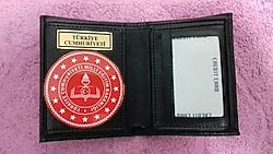 MİLLİ EĞİTİM BAKANLIĞI ROZETLI CÜZDANI SATINAL.SADECE KURUM ADRESINE GONDERILIR.SIVILE SATILMAZ.