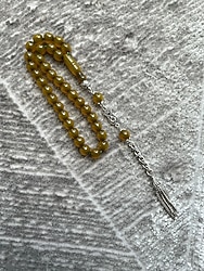 Çubuk Sıkma Kehribar tesbih