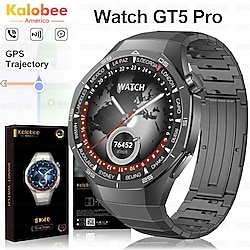 Amoled ekranlı 3 kordonlu kaloobe sk40 akıllı saat siyah