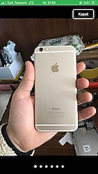 İPhone 6 Plus Kasa Gold Orijinal