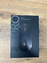 Logitech G Pro X Superlıght 2 Hafif Hero 2 Sensör 32.000 Dpı Lıghtspeed Kablosuz Oyuncu Mouse - Siyah