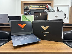 HP Victus Gaming 15-FA1012NT Intel Core i7 13700H 16GB RAM 1TB SSD RTX4050 W11 15.6” FHD 144Hz 7N9S6EA (İKİNCİ EL)