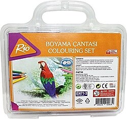 sıfır Rio Çantalı Boyama Seti 43 Parça