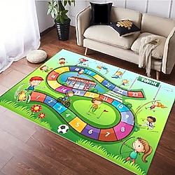 160X230 ANA OKULU KREŞ ÇOCUK OYUN ODASI HALILARI DİJİTAL BASKI KAYDIRMAZ TABAN HALISI