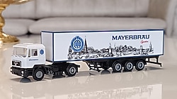 MAN F90 TIR 1:87 Herpa | Alternatif Kutusunda - Pırıl Pırıl