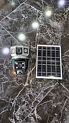 V380 GÜNEŞ PANELLİ 4G KAMERA 6MP 4MM LENS