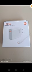 Xiaomi 120 watt şarj adaptörü
