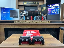 PlayStation 4 Slim Spider-Man Edition 500 GB Çift Kol (İKİNCİ EL)