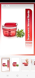 Tupperware Supersonic Manuel Rondo 300 ml