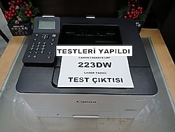 canon i-sensys lbp 223dw yazıcı(İKİNCİEL)