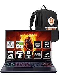 Acer Predator Helios Neo 16 Aı Intel Core Ultra 9 275HX 24GB 1tb SSD RTX5070TI/12GB 170W 16" Qhd+ 240Hz W11H