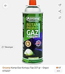 orcamp tup kartus 12 adet