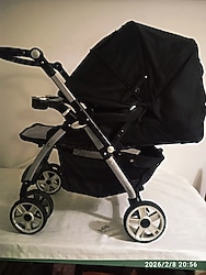 BABY2GO ÇİFTYÖN TAMYATAR BEBEK ÇOCUK ARABASI