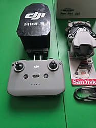 Dji mini 3 + ekstralar +hafıza kart