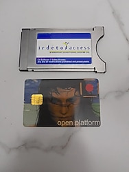 2.El İRDETO ACCESS Modül ve modül uyumlu kart (Ne işe yaradığını bilmiyorum)..Resimdeki gibidir..