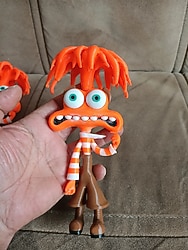 kaygı karakter kaliteli 3 D baskı figür sıfır ürün. ölcüleri resimler arasındadır.