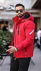 erkek mont içi kürklü