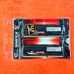 Kutulu G.Skill Sniper 8GB (2x4GB) RAM DDR3 1600MHz F3-12800CL9D-8GBSR-(ÜCRETSİZ KARGO)