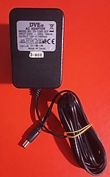 DVE 12 Volt 1 A DC Trafolu Adaptör (Kaliteli , Dayanıklı , Standart uçlu , İkinci El)