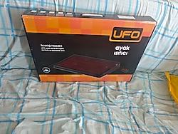 UFO uzaktan kumandalı ayak ısıtıcısı