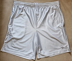 ATHLETIC WORKS BASKETBOL ŞORTU BEYAZ 2 CEPLİ #RN52469