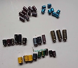 Elektrolitik Kondansatör seti 15 li Kapasitör (Açıklamayı okuyunuz)