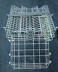 Arçelik 6230 bulaşık makinesi alt ve üst sepeti