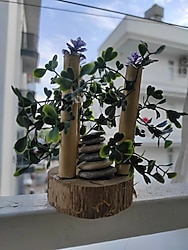 dekoratif yapay masa süsü