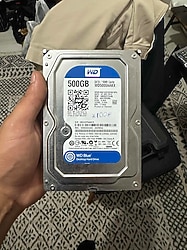 WD 500 gb harddisk sağlık 100