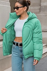 Kışa Hazır! Oversize Siyah Şişme Mont