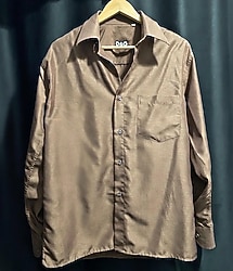 Vintage D&G Kahverengi Gömlek