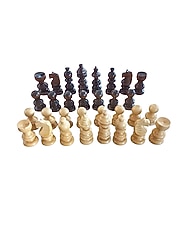 Ahşap Satranç Taşı Takımı