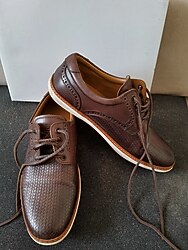 Massimo Dutti Deri Ayakkabı Kahverengi 40