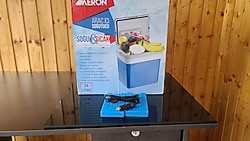 Aeron oto buzdolabı+ısıtıcı,12 volt,24 litre  