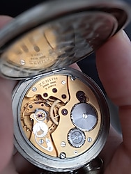 İSVİÇRE ZENİTH KURMALI CEP SAATİ