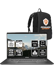 Msı Modern 14 Intel Core I5 1334U 8gb 1tb SSD 14" Fhd Freedos Taşınabilir Bilgisayar