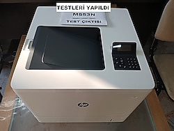 hp colorlaserjet enterprise m553n yazıcı(İKİNCİEL)