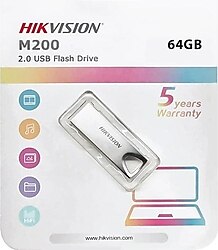 Sıfır Hikvision HS-USB-M200/64G Usb2.0 64GB Metal Flash Bellek