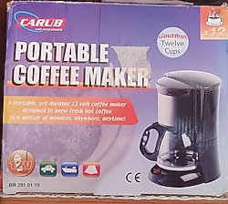 12 V Kahve Makinesi - SIFIR KUTUSUNDA