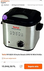 Tefal fritöz