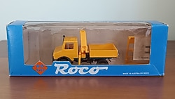 Roco 1:87 Mercedes Unimog 1300L Vinçli Kamyon