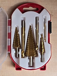 Kademeli Matkap Ucu seti 6 parça